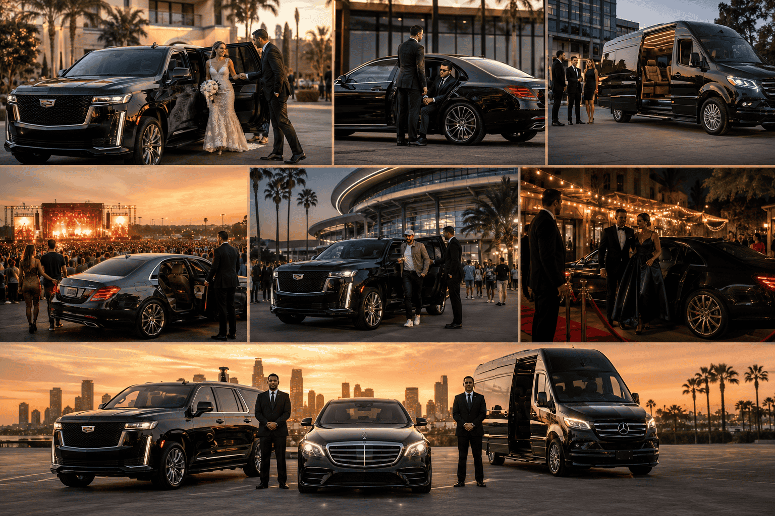 Event transportation services in Southern California