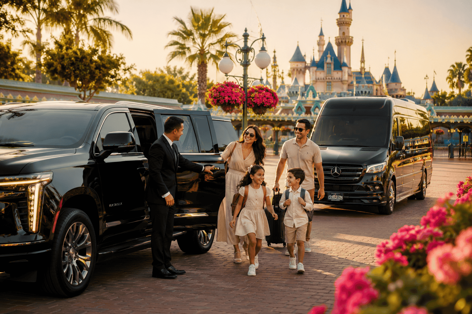 Private Disneyland transportation service