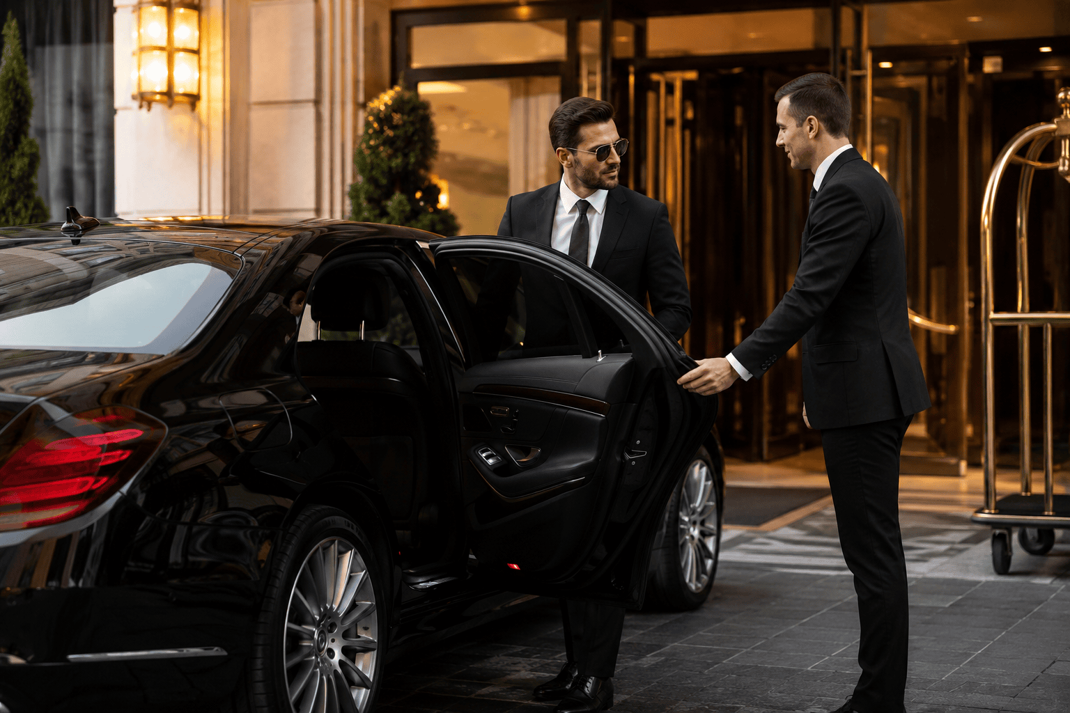 Luxury sedan