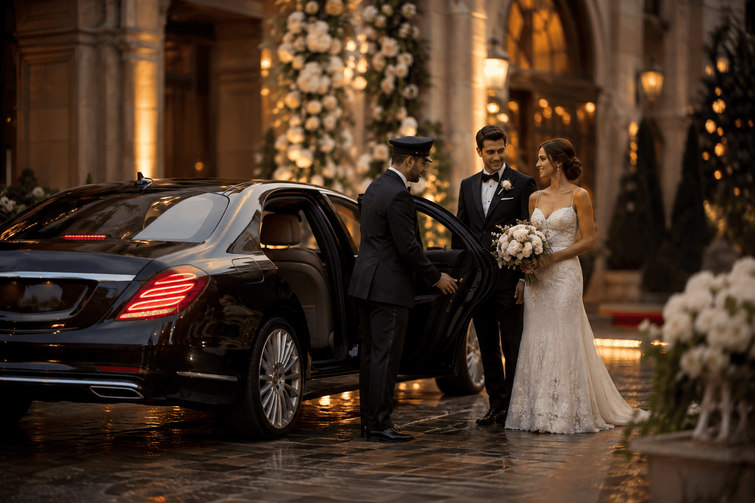 Luxury event transportation for special occasions