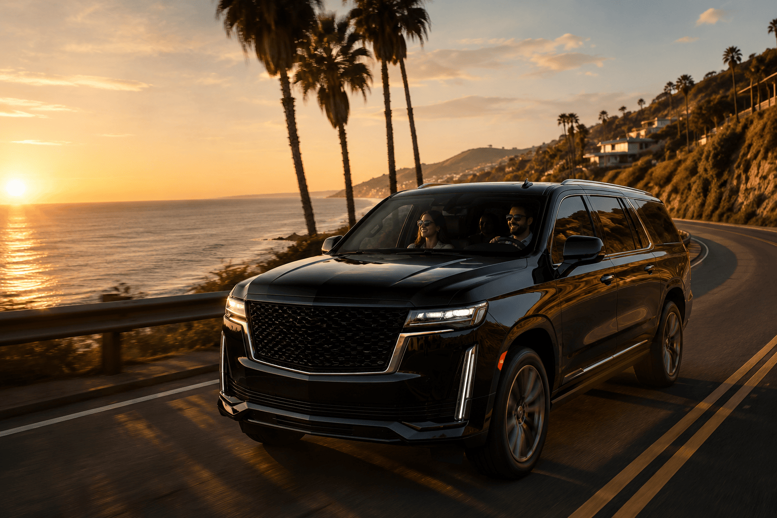 Luxury travel chauffeur