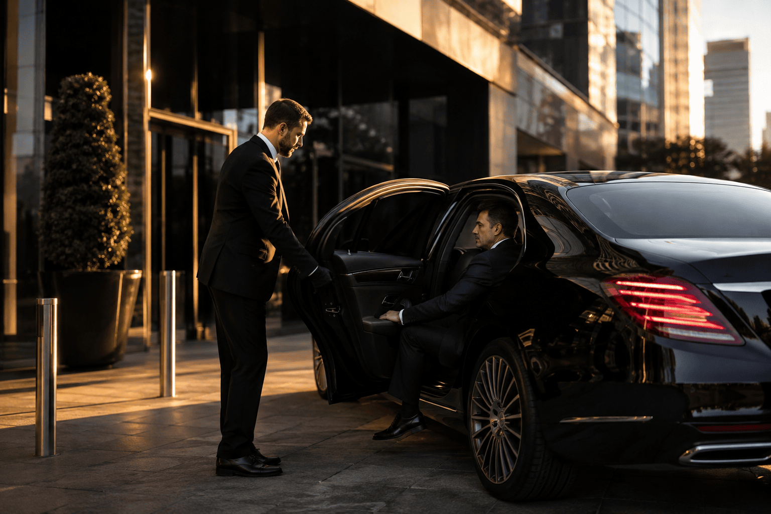 Mercedes-Benz executive vehicle