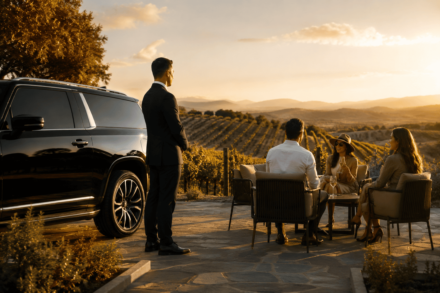 Personalized California wine tour experience