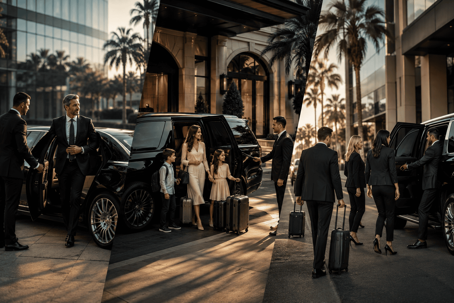 Point-to-point luxury transportation